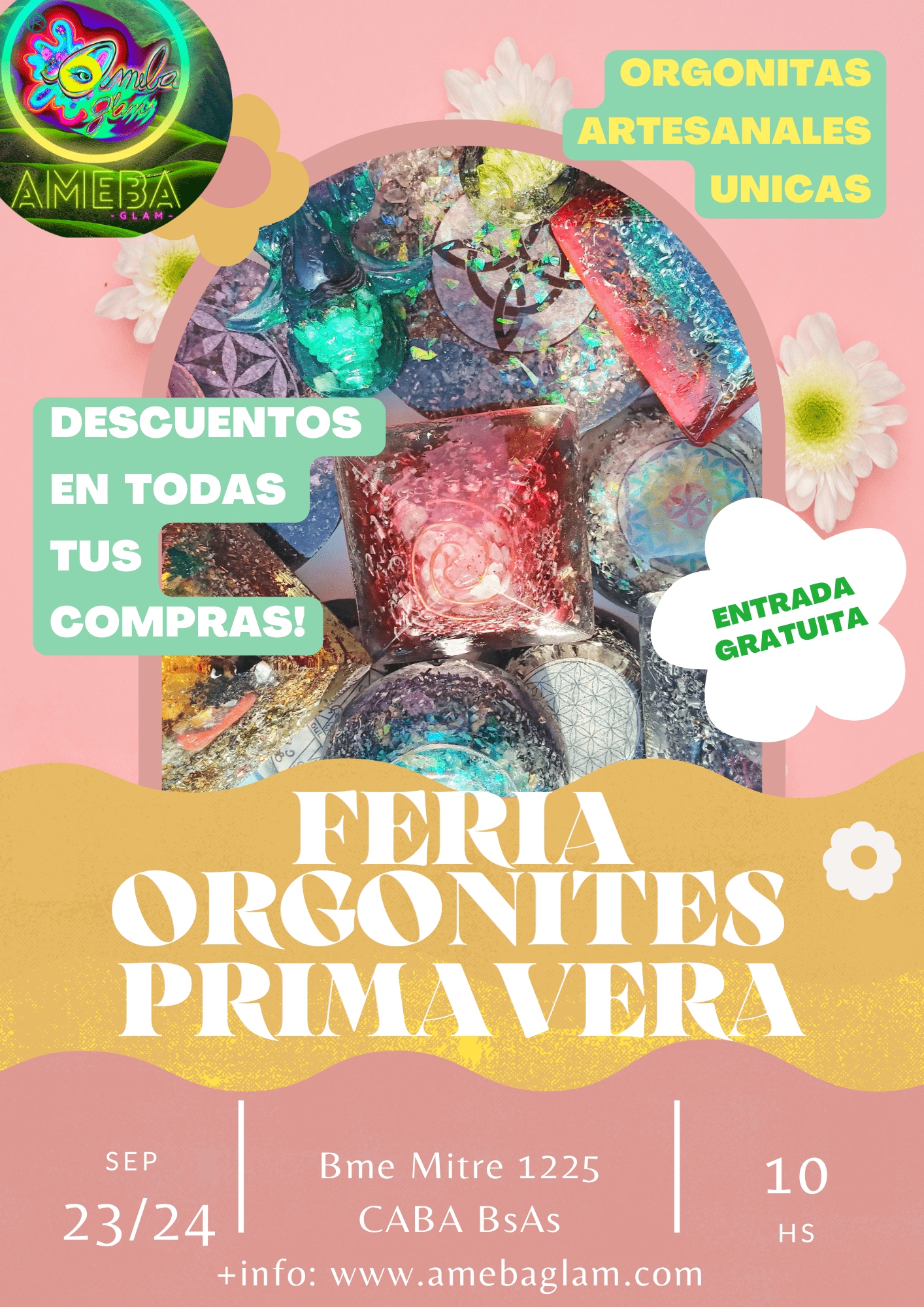 Feria de Orgones de Primavera, 24 de Septiembre en Bme Mitre 1225